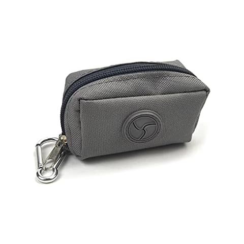 ZEPFJHE Pet Waste Bags Dispenser Dog Poop Bags Holder with Metal Hook for Leashes Great Accessory for Walking Running with Dogs Cover