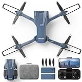 F406 Drone con Cámara para Adultos, Drones Plegable 1080P HD FPV, Lente...
