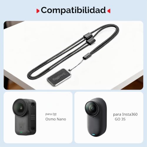 Soporte magnético SmallRig 5761 anticaídas con correa para DJI e Insta360 3