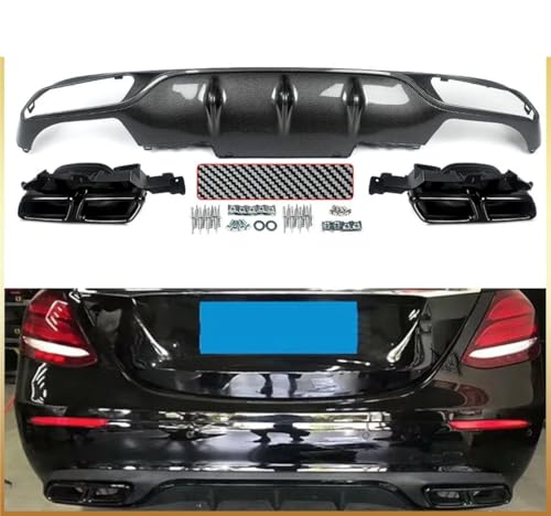 Diffuseur arrière Classe E W213 avec embout échappement E200 E250 E300 - 5