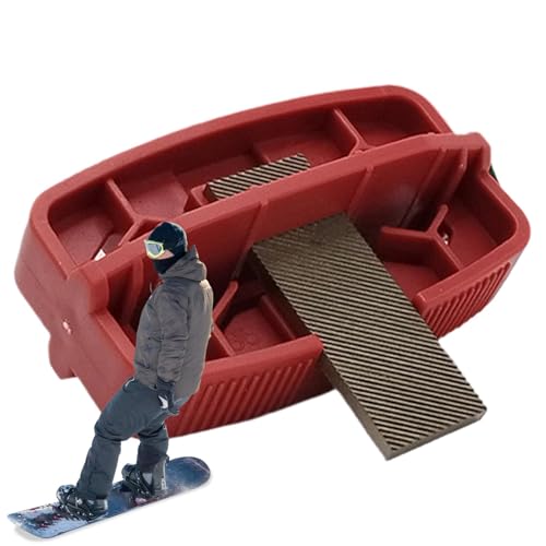 Snowboard Tuning | Side Ski Angle Tool | Snowboard Sharpener, Ski Edge Tuner, Ice Skate Sharpener, Waxing Scraper, Polishing Repair for Ski y Skateboards