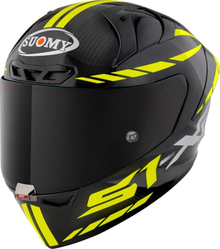 Suomy S1-XR GP Carbon Hypersonic E06 Helm, schwarz/gelb, XS (53/54)