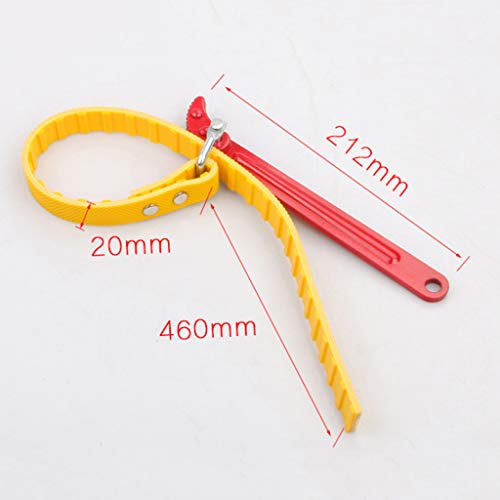 F Fityle Ferramentas De Chave De Remoção De Filtro De óleo De Chave Inglesa De Cinta De Cinto Ajustá