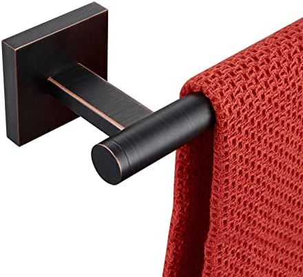 KOKOSIRI Bathroom Towel Bars 12 Inch Towel Ring Oil Rubbed Bronze 30CM Hand Towel Holder for Bath Kitchen Wall Stainless Steel B4005ORB-L12