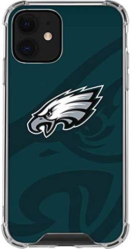 Skinit Clear Phone Case Compatible with iPhone 12 - Officially Licensed NFL Philadelphia Eagles Super Bowl LIX Champions Design