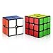 ROXENDA Cubos de Velocidad, Speed Cube Set de 2x2 3x3 Cube, Fácil de Tornear y Liso Jugar, Cubo de Velocidad para Principiantes y Pro