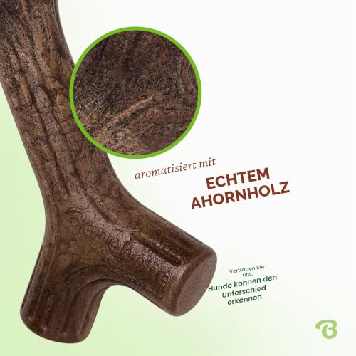 Benebone Maplestick Echtholz Strapazierfähiges Kauspielzeug, S – Ansicht 2