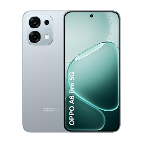 OPPO A6 Pro 5G Smartphone, Batteria 6500mAh, Ricarica Flash SUPERVOOC 80W, Display AMOLED 6,57