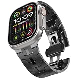 Picture of FULLIFE Titanium Band Compatible with Apple Watch Ultra 3/2/1 Bands 49mm for Men, Durable Lightweight Titanium Metal Strap for iWatch Series 11/10 46mm, 9/8/7 45mm, SE3/6/5/4 44mm, 3/2/1 42mm