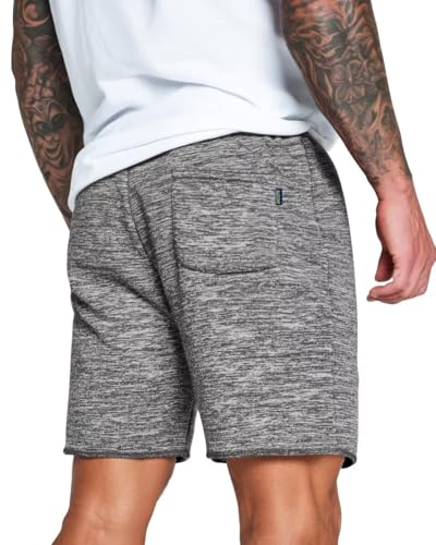 Mens Lounge Shorts Knit Terry Cloth Drawstring Athletic Sweat Shorts with Pockets 6 Inch2