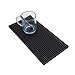 6" x 12" Black Bar Mat (1)