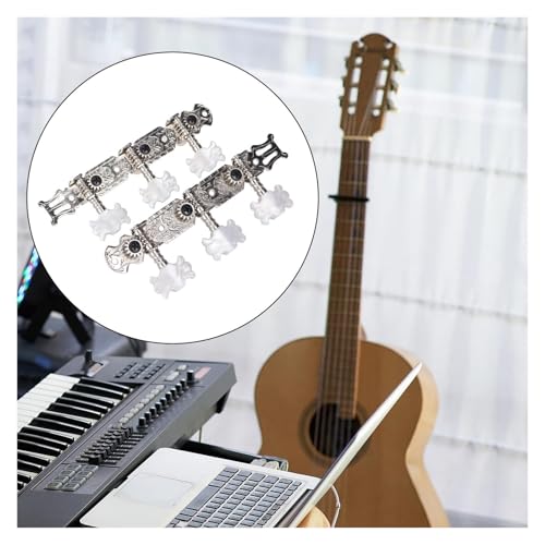 Mécaniques guitare classique en métal durable avec mécanisme fluide