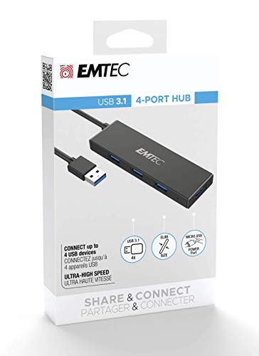 Switch Emtec HUB 4 EN 1 USB 3,1