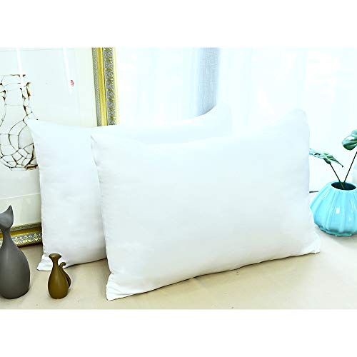 100% Mulberry Silk Pillowcases Set of 2 for Hair and Skin and Super Soft and Breathable King Size Nature Silk Pillowcases (King, White) - Image 3