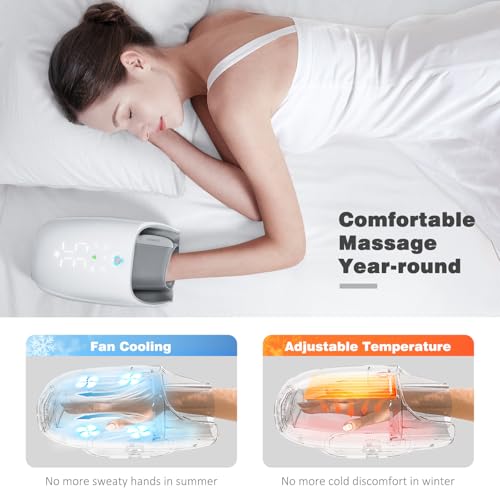 Handmassagegerät mit Kompressionsfunktion und Roll-Knetmassage