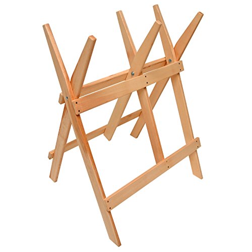 Sägebock DEMA aus Buchenholz 660 x 550 x 800 mm