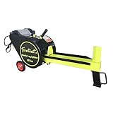 FORESTWEST 11056, 10ton Kinetic Log Splitter, 13.6-Amp Double Flywheel Log Splitter, Electric Log Splitter for Firewood