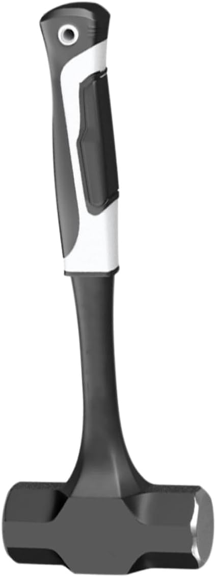 balacoo Octagonal Carbon Steel Hammer Heavy Duty Wall Smashing Tool for Home and Construction Use Durable One-piece Design for Demolition and Renovation Projects