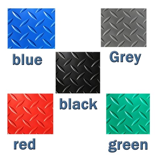 Tapis de protection de sol antidérapant en PVC durable et étanche