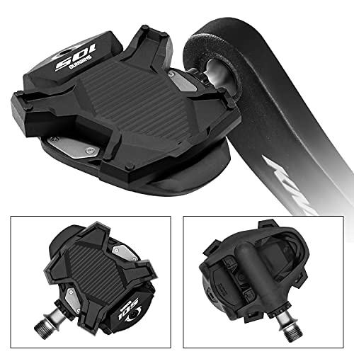 Thinvik Road Bike Clipless Pedal Convert To Flat Pedals,Universal Platform Pedal Adapters For Shimano Spd-Sl System Pedal(Only Work On Shimano Road Bike Pedals) #TOP1