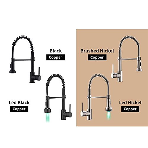 Robinet de cuisine extractible pour nettoyer les grands plats