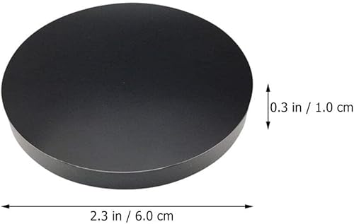 Miniatura 6 de COHEALI Espejo rascador de obsidiana negra, placa redonda, espejo de Feng Shui, decoración de escritorio para el hogar, adivinación, meditación,