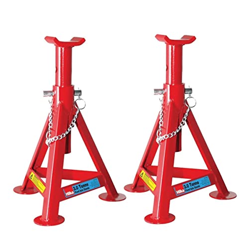 Hilka Tools 82411507 3 Ton Fixed Axle Stands Hilka Tools 82411507 3 Ton Fixed Axle Stands