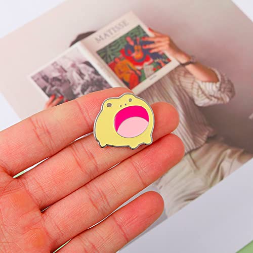 Image of Cute Enamel Pins Cartoon Lapel Pin Brooch Badge for Backpack Jackets Funny Tiger Pins for Gift Anime Enamel Pin for Clothing Hat Decoration