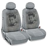 CarsCover Custom Print Design Car SUV Truck Low Back Seat Covers (Elvis Presley)