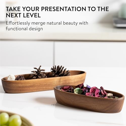 Imagen secundaria de Navaris Set de Cuencos Decorativos de Madera