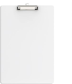 Extra Large 11x17 Clipboards, Plastic White Drawing Boards, Horizontal Clip Board, Vertical Layout. Suitable for Watercolor, Sketching, Painting. Art & Drafting Supply