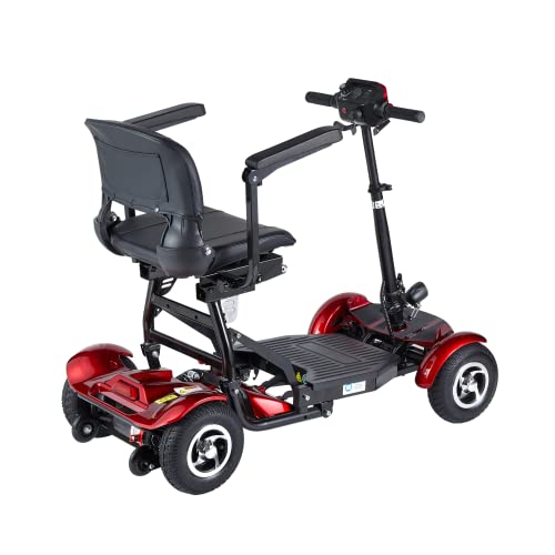 Rubicon Fx5 - High Performance - All Terrain 4 Wheel Foldable Mobility Scooters For Adults And Seniors - Lithium Battery 15 Mile Long Range - 300Lbs Capacity (Model1) #TOP2