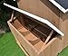 Omitree Deluxe Large Wood Chicken Coop Backyard Hen House 4-8 Chickens with 3 Nesting Box
