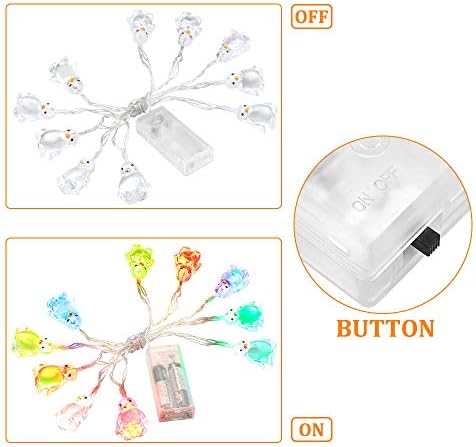 A0ZBZ Upgrade Penguin String Lights, Penguin Animal Shape String Lamp 10 LED 1.65M Atmosphere Decoration for Party, Christmas, Halloween