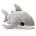Puzzled Gray Shark Plush, 6 Inch Collectible Decorative Big Eyes Stuffed Animal Soft Take A Long Plushie Pillow Squishes Washable Cushy Mini Doll Ocean Sea Life Themed Kids Toddlers Toy & Games