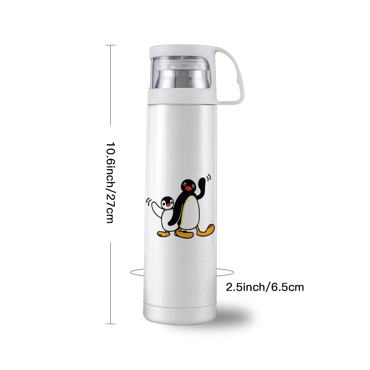 Amazon｜魔法瓶 水筒 ピングー キャラクター ペンギン ステンレス 