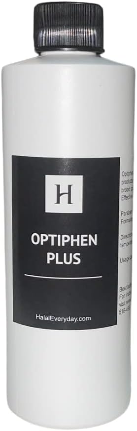 HalalEveryDay Optiphen Plus - 128oz / 4 Liter - Optiphen Plus - Optiphen + Water Soluble and Gentle Preservative - Our Formula of Optiphen with Sorbic Acid - Bulk - for DIY and Soap Makers