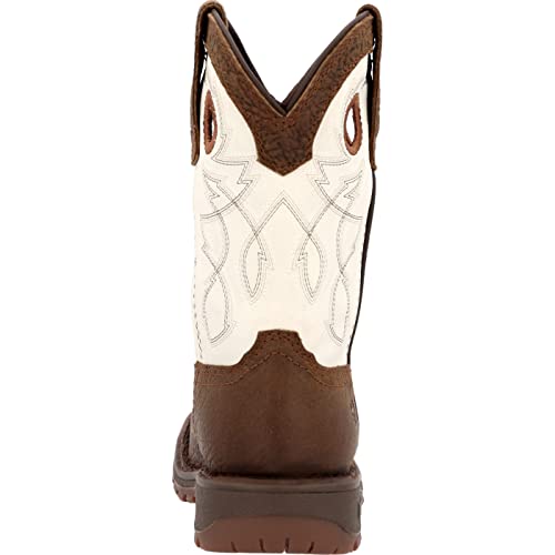 ROCKY Big Kid's Legacy 32 Western Boot Size 5.5(M) Dark Brown4