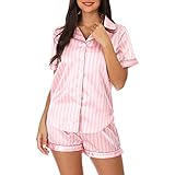 pyjama satin homme Ensemble pyjama comprenant : Chemisier fluide satiné à rayures. Composition : 97% polyester, 3% élasthanne Short fluide satiné à rayures Composition : 97% polyester, 3% élasthanne Information : Le mannequin mesure 1m69 et porte une taille S.