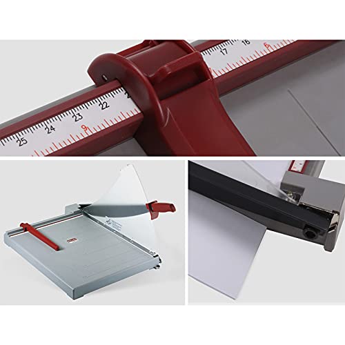 Profi A4/A3 Papierschneider - Präziser Hebelschneider für saubere Schnitte auf Papier, Fotos, Bastelkarton - Ideal für Zuhause und Büro - Arbeitsplattenwerkzeug