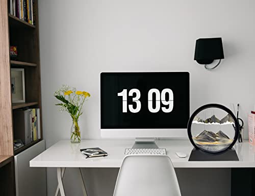 image for SANDCLE Moving Sand Art Picture - Sand Art Liquid Motion 3D Deep Sea S