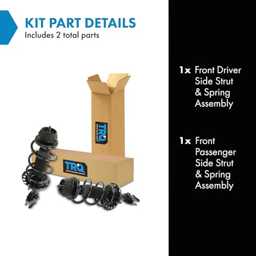 Image of TRQ Front Strut and Spring Assembly Set 2 Piece | For 2010-2013 Kia Soul
