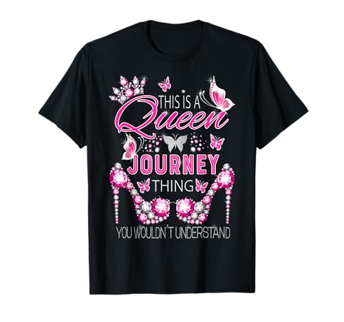 This is a queen Journey thing nome personalizado aniversário t-shirt