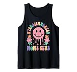 Groovy Overstimulated Moms Club Mother's Day Mom Tank Top