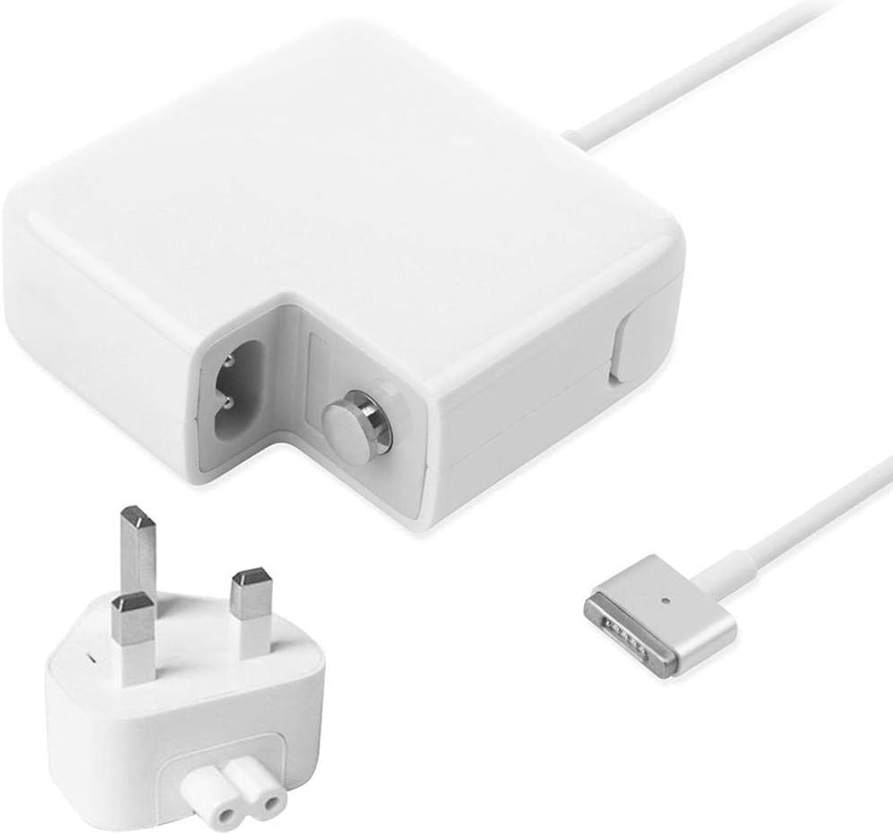 AMZ 45W For MagSafe 2 Replacement Power Adapter for MacBook Air, with UAE AC plug.14.85V and 3.05A Model number A1244