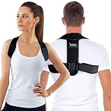 DMI Adjustable Posture Corrector for Men & Women, Back Straightener, Improve Posture, Customizable Fit with Easy Adjustable Straps, Unisex, Upper Spine Support, Back Pain Relief, Breathable
