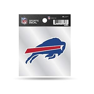 Rico Industries NFL Buffalo Bills 4″x4″ Small Style Decal