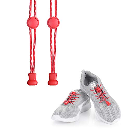 KATELUO cordones zapatillas,Cordones elásticos sin nudos para zapatillas,para Maratón y Triatlón Atletas,Corredores,Niños,...