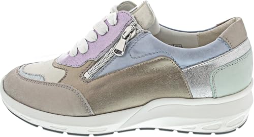 Chaussures de sport Waldläufer M-Tonia baskets multicolores confortables à lacets