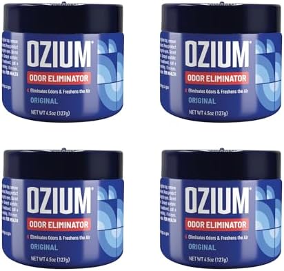 4.5 Oz. Odor Eliminating Gel for Homes, Cars, Offices and More, Scent, 4 Pack